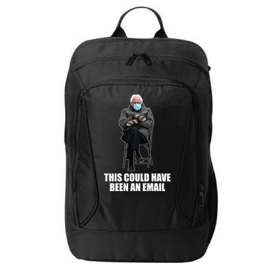 Bernie Sanders Mitten Meme This Could Have Been An Email City Backpack