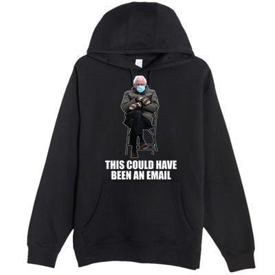 Bernie Sanders Mitten Meme This Could Have Been An Email Premium Pullover Hoodie