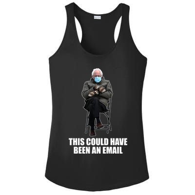 Bernie Sanders Mitten Meme This Could Have Been An Email Ladies PosiCharge Competitor Racerback Tank
