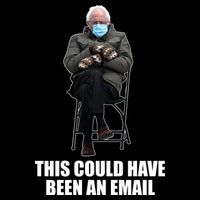 Bernie Sanders Mitten Meme This Could Have Been An Email Cooling Performance Long Sleeve Crew