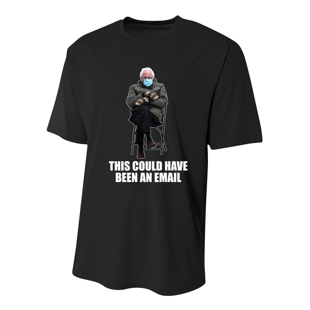 Bernie Sanders Mitten Meme This Could Have Been An Email Youth Performance Sprint T-Shirt
