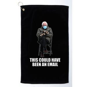 Bernie Sanders Mitten Meme This Could Have Been An Email Platinum Collection Golf Towel