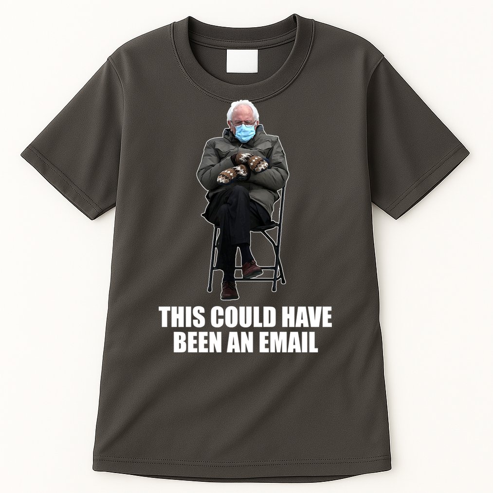 Bernie Sanders Mitten Meme This Could Have Been An Email Tall T-Shirt