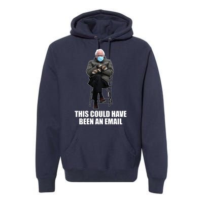 Bernie Sanders Mitten Meme This Could Have Been An Email Premium Hoodie