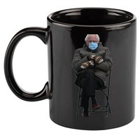 Bernie Sanders Mittens Sitting Inauguration 11oz C Handle Ceramic Mug