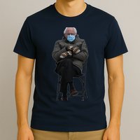 Bernie Sanders Mittens Sitting Inauguration T-Shirt