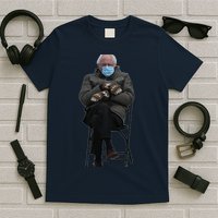 Bernie Sanders Mittens Sitting Inauguration T-Shirt