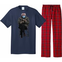 Bernie Sanders Mittens Sitting Inauguration Pajama Set