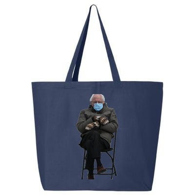 Bernie Sanders Mittens Sitting Inauguration 25L Jumbo Tote