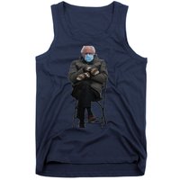 Bernie Sanders Mittens Sitting Inauguration Tank Top