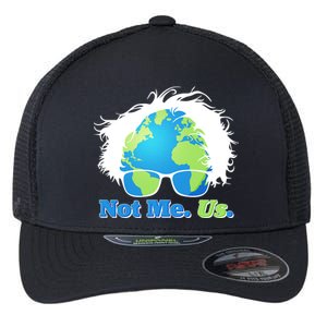 Bernie Sanders Not Me Us Earth Flexfit Unipanel Trucker Cap