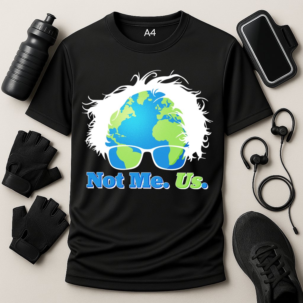 Bernie Sanders Not Me Us Earth Cooling Performance Crew T-Shirt