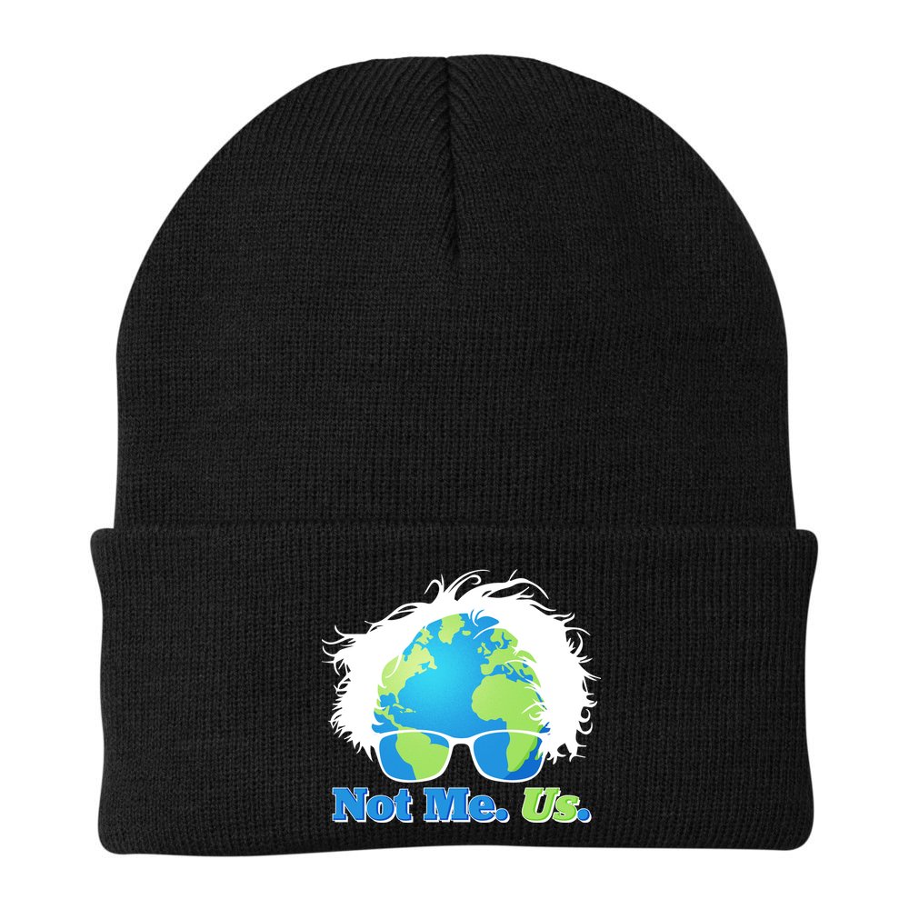 Bernie Sanders Not Me Us Earth Beanie