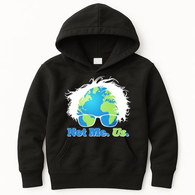 Bernie Sanders Not Me Us Earth Kids Hoodie