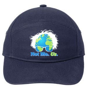 Bernie Sanders Not Me Us Earth 7-Panel Snapback Hat