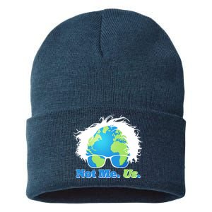 Bernie Sanders Not Me Us Earth Sustainable Knit Beanie