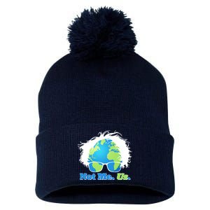 Bernie Sanders Not Me Us Earth Pom Pom 12in Knit Beanie