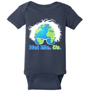 Bernie Sanders Not Me Us Earth Baby Bodysuit