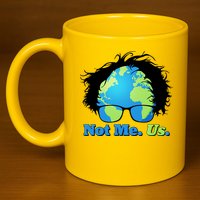 Bernie Sanders Not Me Us Earth 11oz C Handle Ceramic Mug