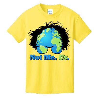 Bernie Sanders Not Me Us Earth Kids T-Shirt