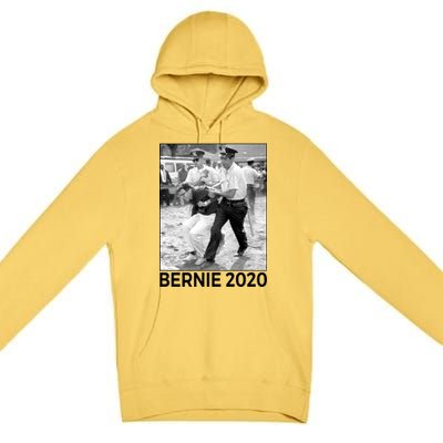 Bernie Sanders Protest Arrest Premium Pullover Hoodie