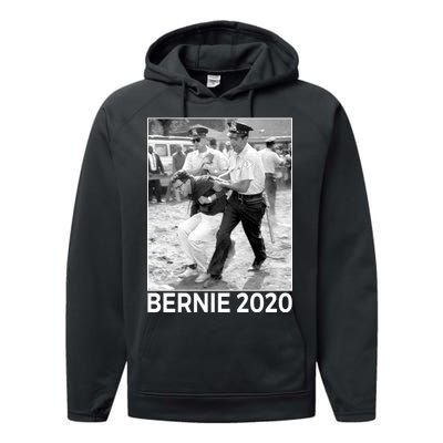 Bernie Sanders Protest Arrest Performance Fleece Hoodie