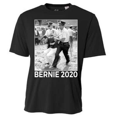 Bernie Sanders Protest Arrest Cooling Performance Crew T-Shirt