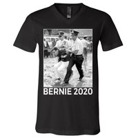 Bernie Sanders Protest Arrest V-Neck T-Shirt