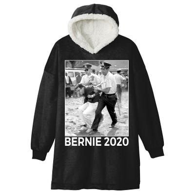 Bernie Sanders Protest Arrest Hooded Wearable Blanket