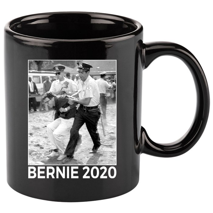 Bernie Sanders Protest Arrest 11oz C Handle Ceramic Mug