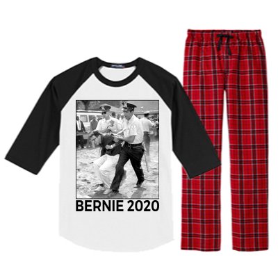 Bernie Sanders Protest Arrest Raglan Sleeve Pajama Set