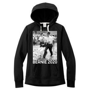 Bernie Sanders Protest Arrest Women's Fleece Hoodie