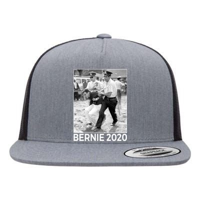 Bernie Sanders Protest Arrest Flat Bill Trucker Hat