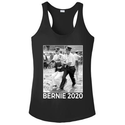 Bernie Sanders Protest Arrest Ladies PosiCharge Competitor Racerback Tank