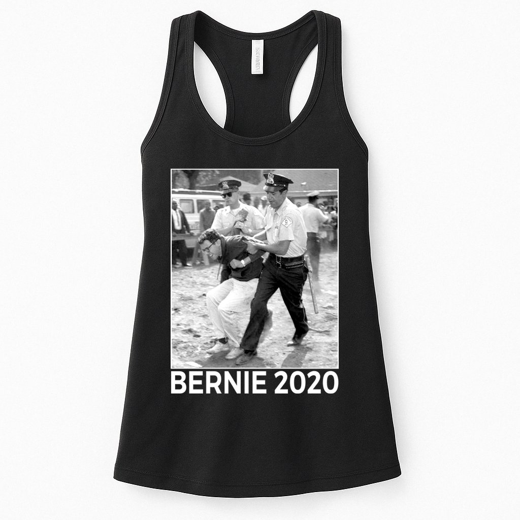 Bernie Sanders Protest Arrest Womens Tank Top