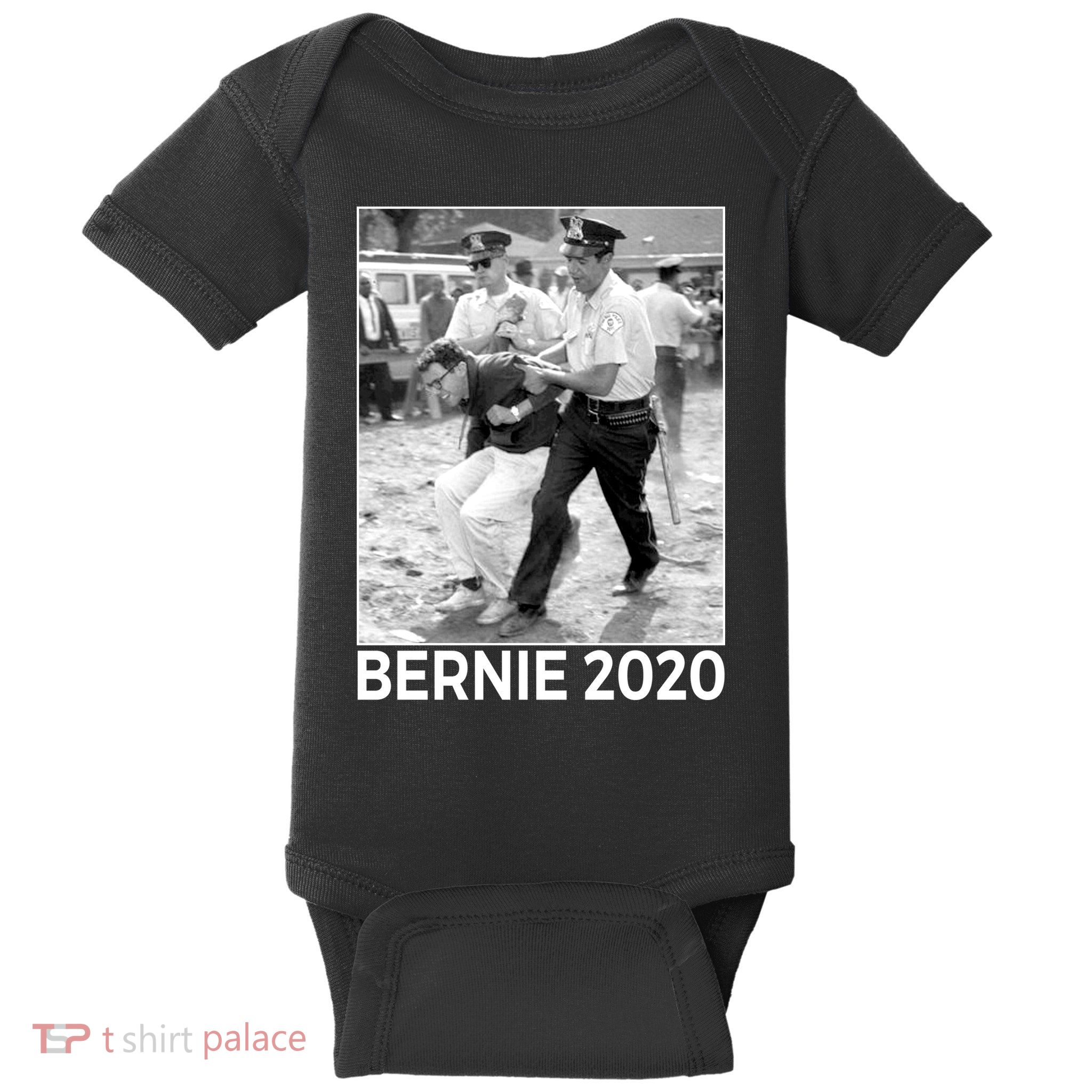 Bernie Sanders Protest Arrest Baby Bodysuit