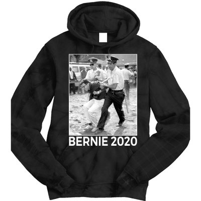 Bernie Sanders Protest Arrest Tie Dye Hoodie