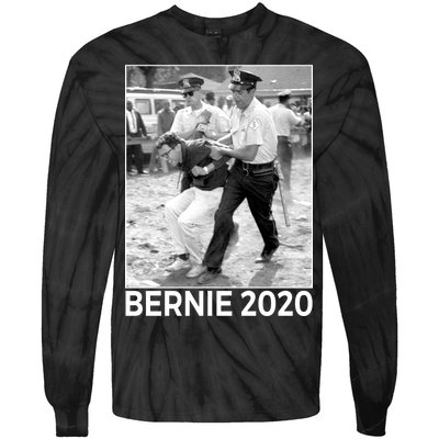 Bernie Sanders Protest Arrest Tie-Dye Long Sleeve Shirt