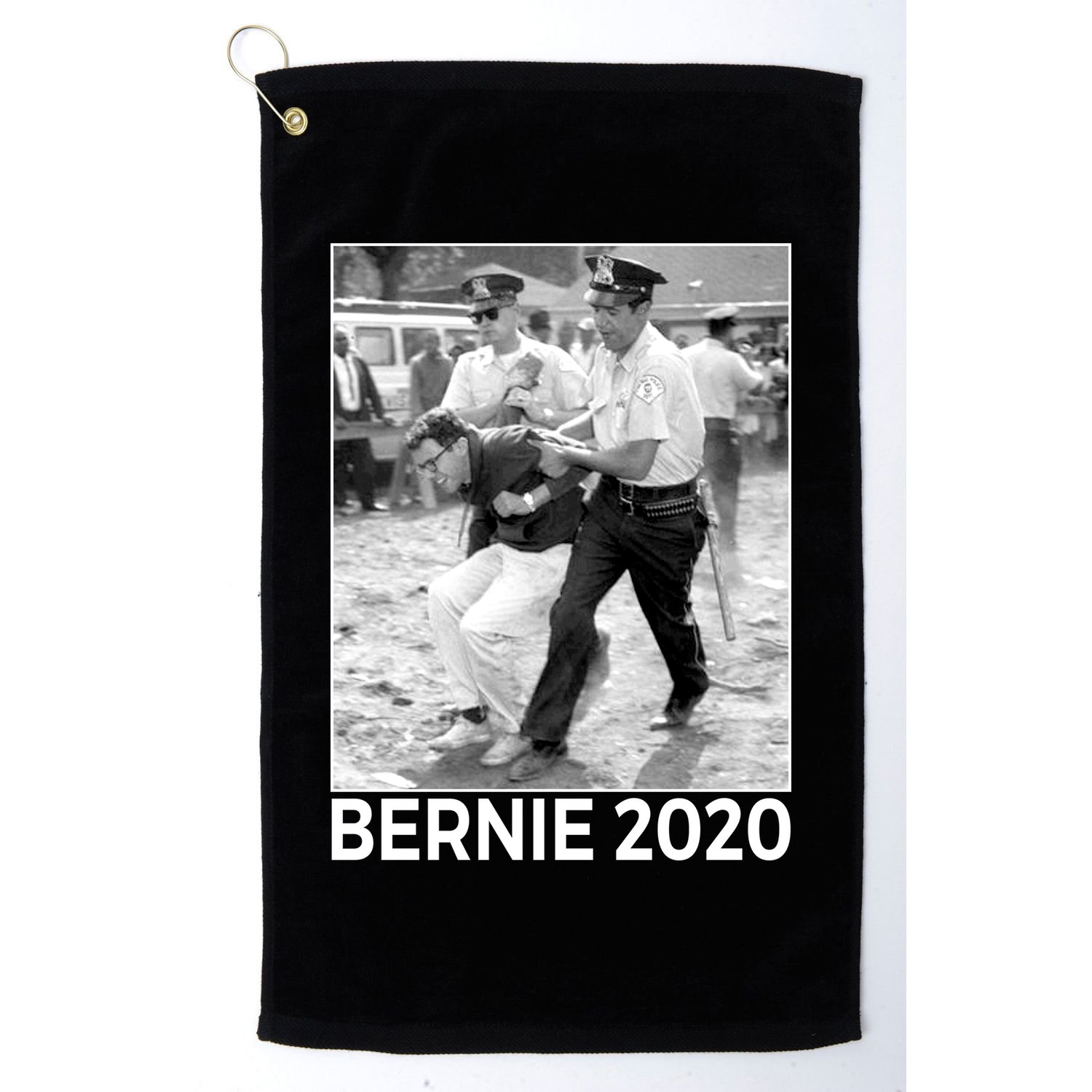 Bernie Sanders Protest Arrest Golf Towel