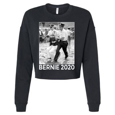 Bernie Sanders Protest Arrest Cropped Pullover Crew