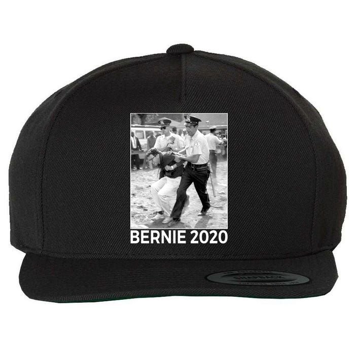 Bernie Sanders Protest Arrest Wool Snapback Cap