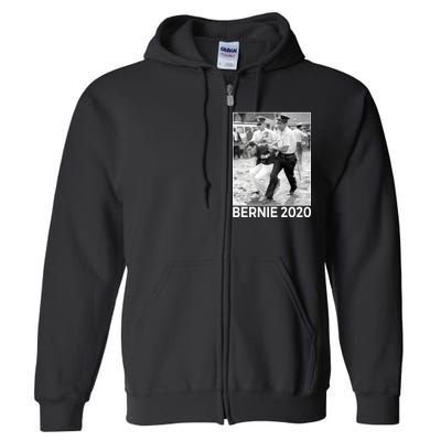 Bernie Sanders Protest Arrest Full Zip Hoodie