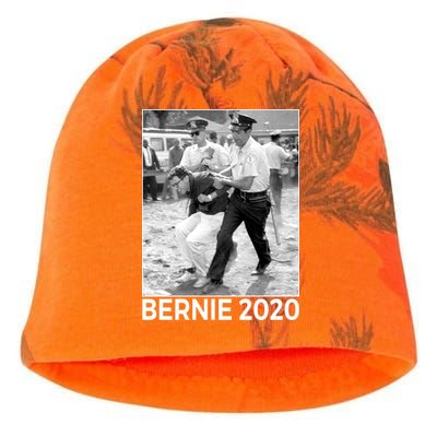 Bernie Sanders Protest Arrest Kati - Camo Knit Beanie