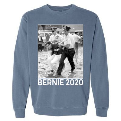 Bernie Sanders Protest Arrest Garment-Dyed Sweatshirt