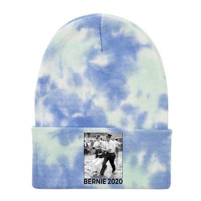 Bernie Sanders Protest Arrest Tie Dye 12in Knit Beanie