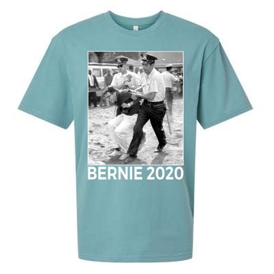 Bernie Sanders Protest Arrest Sueded Cloud Jersey T-Shirt