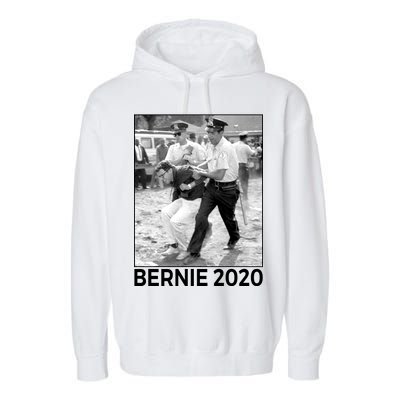 Bernie Sanders Protest Arrest Garment-Dyed Fleece Hoodie