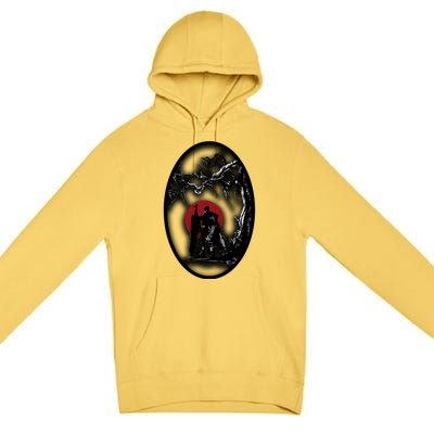 Bersek BloodMoon Tree Premium Pullover Hoodie