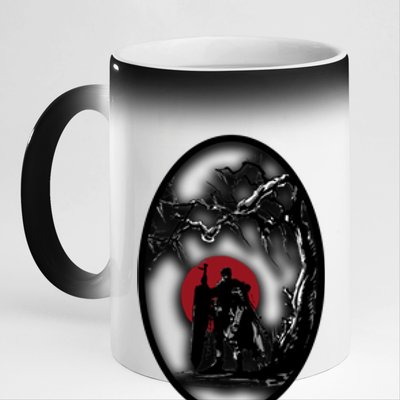 Bersek BloodMoon Tree 11oz Black Color Changing Mug