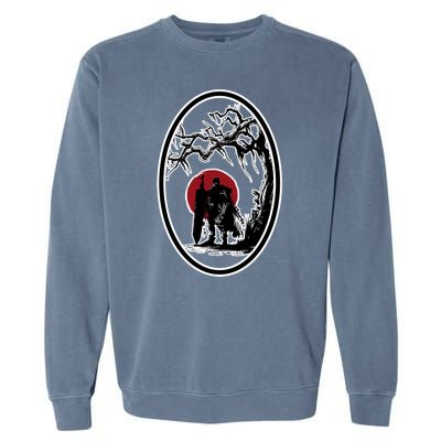 Bersek BloodMoon Tree Garment-Dyed Sweatshirt